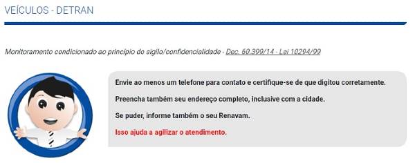 Email do Detran SP Email do Detran SP